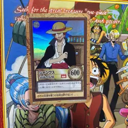 Extreme Early 1999 One Piece Carddass Hyper C14 Shanks Noble Friendship Battle - Image 1