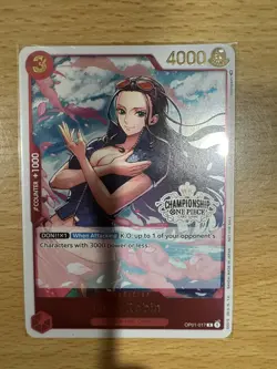 Nico Robin [Store Championship] OP01-017 One Piece Romance Dawn - Image 2