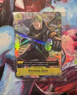 One Piece Roronoa Zoro OP07-113 Promo SEALED - Image 1
