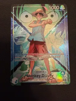 One Piece OP16-022 Monkey D Luffy Alt Art Leader OP16 Fast Shipping - Image 1