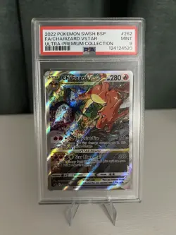 Charizard VSTAR SWSH262 SWSH: Sword & Shield Promo Cards Holo PSA 9 - Image 1