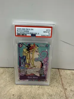 ONE PIECE ILLUSTRATION BOX VOL 1&2 NAMI BOA MARIA YAMATO SEQUENTIAL SET PSA 10 - Image 5