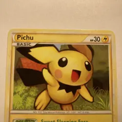 Pokemon TCG Card - Pichu Heartgold & Soulsilver 28/123 Regular Rare - NM! - Image 3