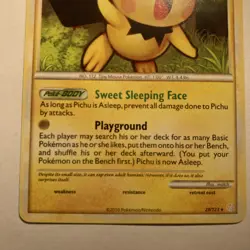 Pokemon TCG Card - Pichu Heartgold & Soulsilver 28/123 Regular Rare - NM! - Image 4