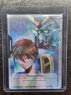 Gundam Card Game - Resource Promo Heero Yuy - RP-001 English Non-Foil SDCC 2025 - Image 1