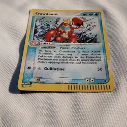 Pokemon TCG Crawdaunt EX Dragon Holo Rare Card 3/97 MP Condition - Image 2
