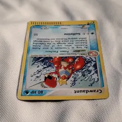 Pokemon TCG Crawdaunt EX Dragon Holo Rare Card 3/97 MP Condition - Image 3