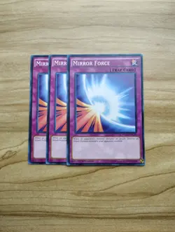 Yu-Gi-Oh! - Mirror Force 3x - Full Playset Of Cards - Image 1