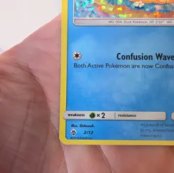 McDonald's 2018 Promo Pokemon Card Psyduck Holo 2/12 Collection - Image 5