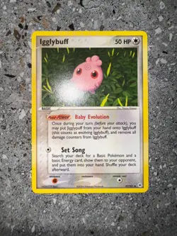 Pokemon TCG Cards Igglybuff 37/101 Hidden Legends Uncommon NM - Image 3