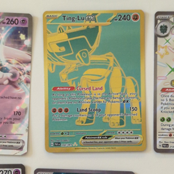 Pokemon TCG Scarlet & Violet ex 5 card bundle- Inc Ting-Lu 244/091 & Iron Treads - Image 4