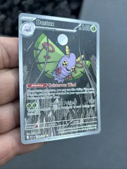 Pokemon Card Dustox 220/217 Ascended Heroes Illustration Rare Pokemon TCG - Image 4