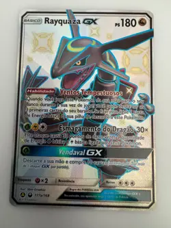 Rayquaza GX 177a/168 (PORTUGUESE CARD) - Pokemon TCG - Image 1