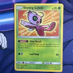 Pokemon TCG Shining Celebi SM-79 Promo Holo Card NM - Image 1
