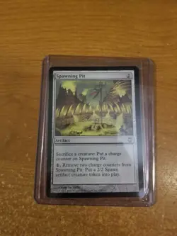 MAGIC THE GATHERING DARKSTEEL UNCOMMON SPAWNING PIT LIGHTLY PLAYED - Image 1
