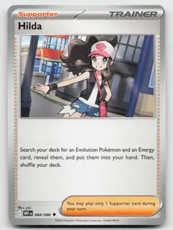 Hilda 084/086 Uncommon White Flare Pokemon Near Mint - Image 1