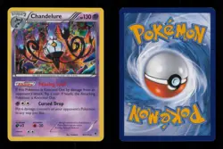 HOLO CHANDELURE RARE HOLO 43/119 NM POKEMON - Image 3