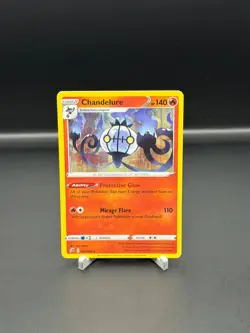 Chandelure 033/192 Holo Rare Rebel Clash Pokemon Holo Near Mint - Image 1