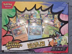 Pokemon Tcg Mega Evolution Ascended Heroes First Partner Deluxe Pin Collection - Image 1