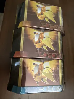Pokemon Hidden Fates Tins (Set of 3 Tins) - Charizard, Raichu, Gyarados Art Set - Image 5