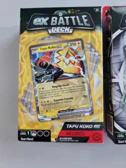 Pokemon TCG Battle Decks/ Tapu Koko EX & Kangaskhan EX Battle Deck/NEW - Image 2