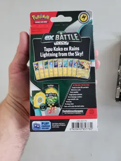 Pokemon TCG Battle Decks/ Tapu Koko EX & Kangaskhan EX Battle Deck/NEW - Image 4