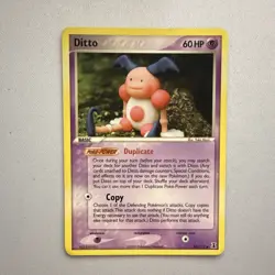 Nintendo Pokemon TCG Ditto (Mr. Mime) 38/113 Delta Species Regular Basic 60HP - Image 1