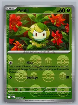 NM PETILIL (POKE BALL PATTERN) 006/086 BLACK BOLT C - Image 1