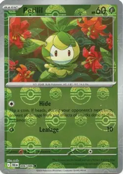 NM PETILIL (POKE BALL PATTERN) 006/086 BLACK BOLT C - Image 3