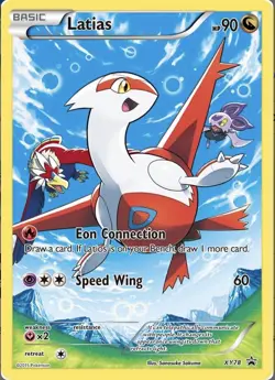 Pokemon TCG Latias (Full Art Promo) XY78 Holo Promo NM - Image 1