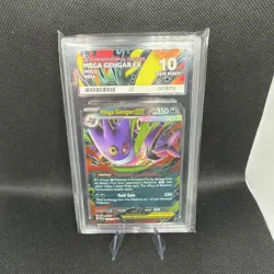Pokemon TCG Mega Gengar Ex Phantasmal Flames 056/094 ACE 10 - Image 1