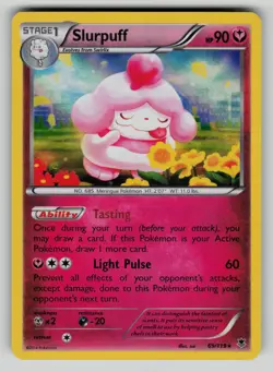 Slurpuff 69/119 Holo Rare Phantom Forces Pokemon NM - Image 1