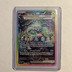 The Pokemon Company Terapagos ex Ultra Rare Full Art Holo English 170/142 Sv07 - Image 1