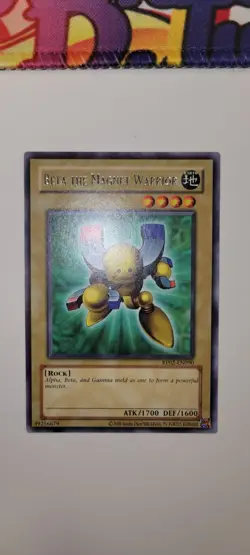 Yugioh Beta the Magnet Warrior RP02-EN090 Rare NM - Image 1
