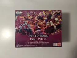 🧭One Piece Is Here OP-11 A Fist of Divine Speed English Sealed Booster Box🏴‍☠ - Image 1