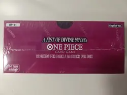 🧭One Piece Is Here OP-11 A Fist of Divine Speed English Sealed Booster Box🏴‍☠ - Image 5
