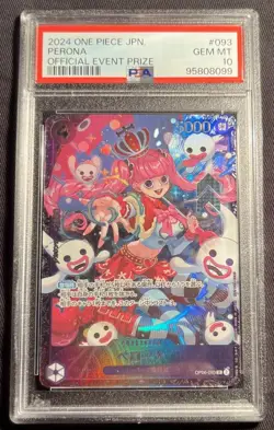 PSA 10 Perona Flagship OP06-093 SR Official Event Prize One Piece Japanese 2024 - Image 4