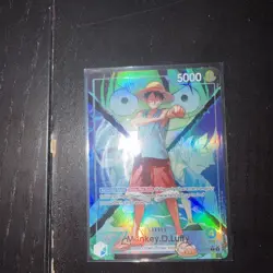 One Piece CCG TCG Monkey.D.Luffy OP16-022 Alt Art - Image 1