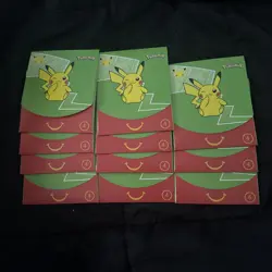 2021 McDonald's 25th anniversary pokemon card pack sealed Green Pack New - Image 1