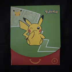 2021 McDonald's 25th anniversary pokemon card pack sealed Green Pack New - Image 2
