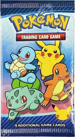 2021 McDonald's 25th anniversary pokemon card pack sealed Green Pack New - Image 5