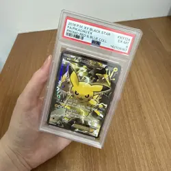 Pikachu EX XY124 Black Star Promo 2016 Holo Pokemon Card TCG - PSA 6 - Image 1