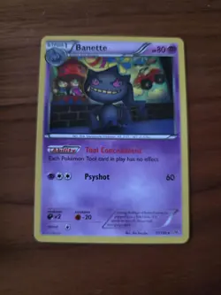 Pokemon TCG Card 2015 Roaring Skies - Banette 31/108 - Image 1