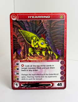H'earring - 1st edition - Uncommun - Chaotic Card TCG - 60/30/55/45 - Image 1
