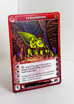 H'earring - 1st edition - Uncommun - Chaotic Card TCG - 60/30/55/45 - Image 2