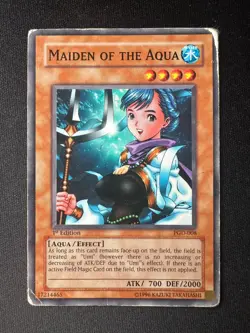 Maiden of the Aqua PGD-008 - 1st Edition - Heavy Played Yu-Gi-Oh! Card - Image 1