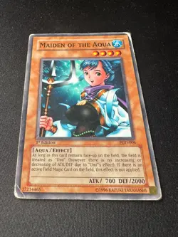 Maiden of the Aqua PGD-008 - 1st Edition - Heavy Played Yu-Gi-Oh! Card - Image 4