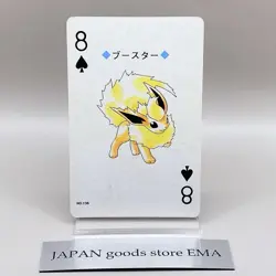 Flareon Pokemon Play Poker Cards Gold Ho-Oh Nintendo Japanese VintageJapan - Image 1