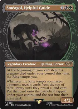 Smeagol, Helpful Guide (Showcase) Universes Beyond Lord of the Rings Regular - Image 1