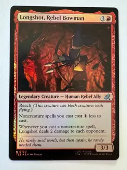 Magic (mtg): Longshot, Rebel Bowman Avatar: The Last Airbender FOIL - Image 1